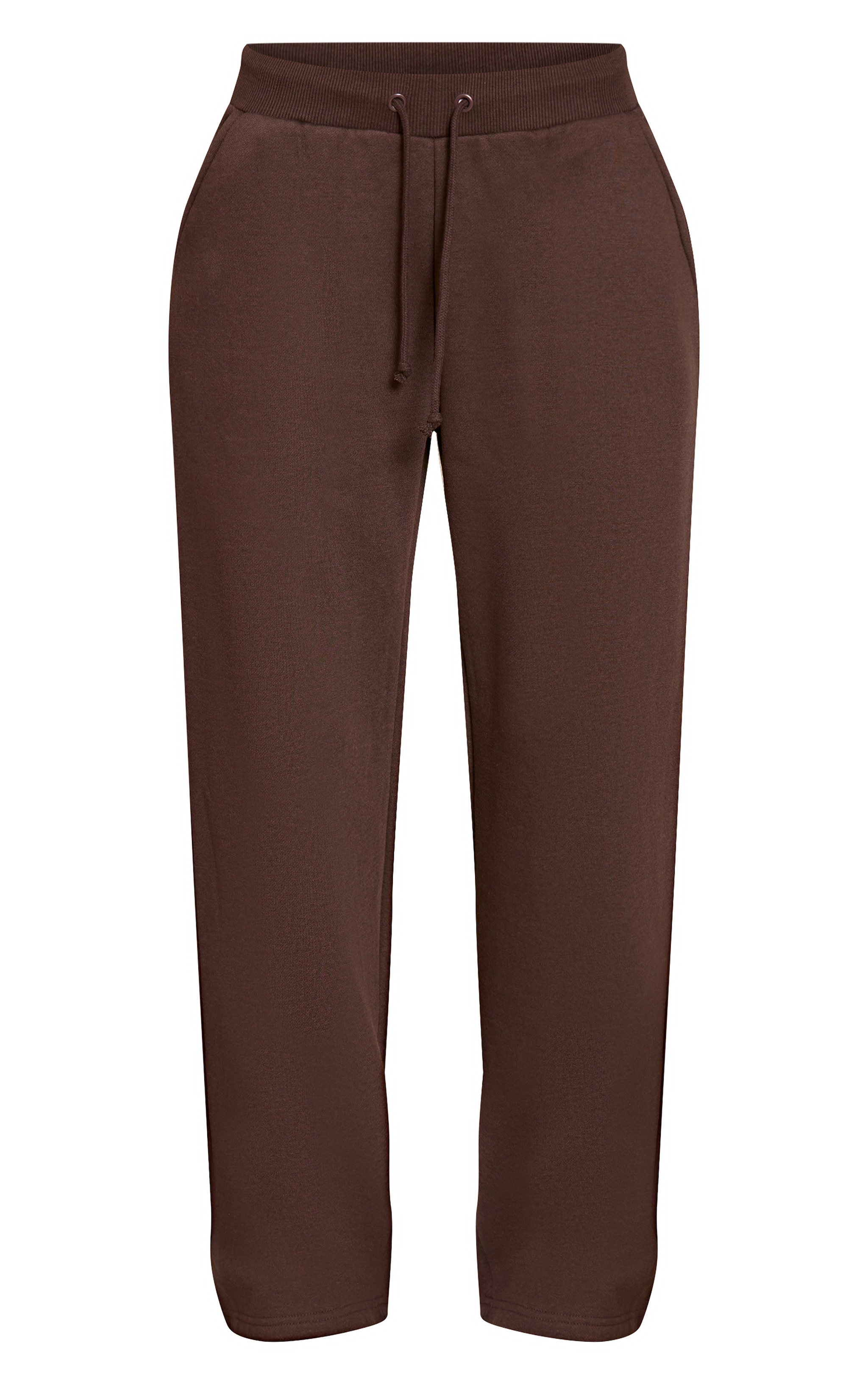 Chocolate Wide Leg Drawstring Sweatpants image 5