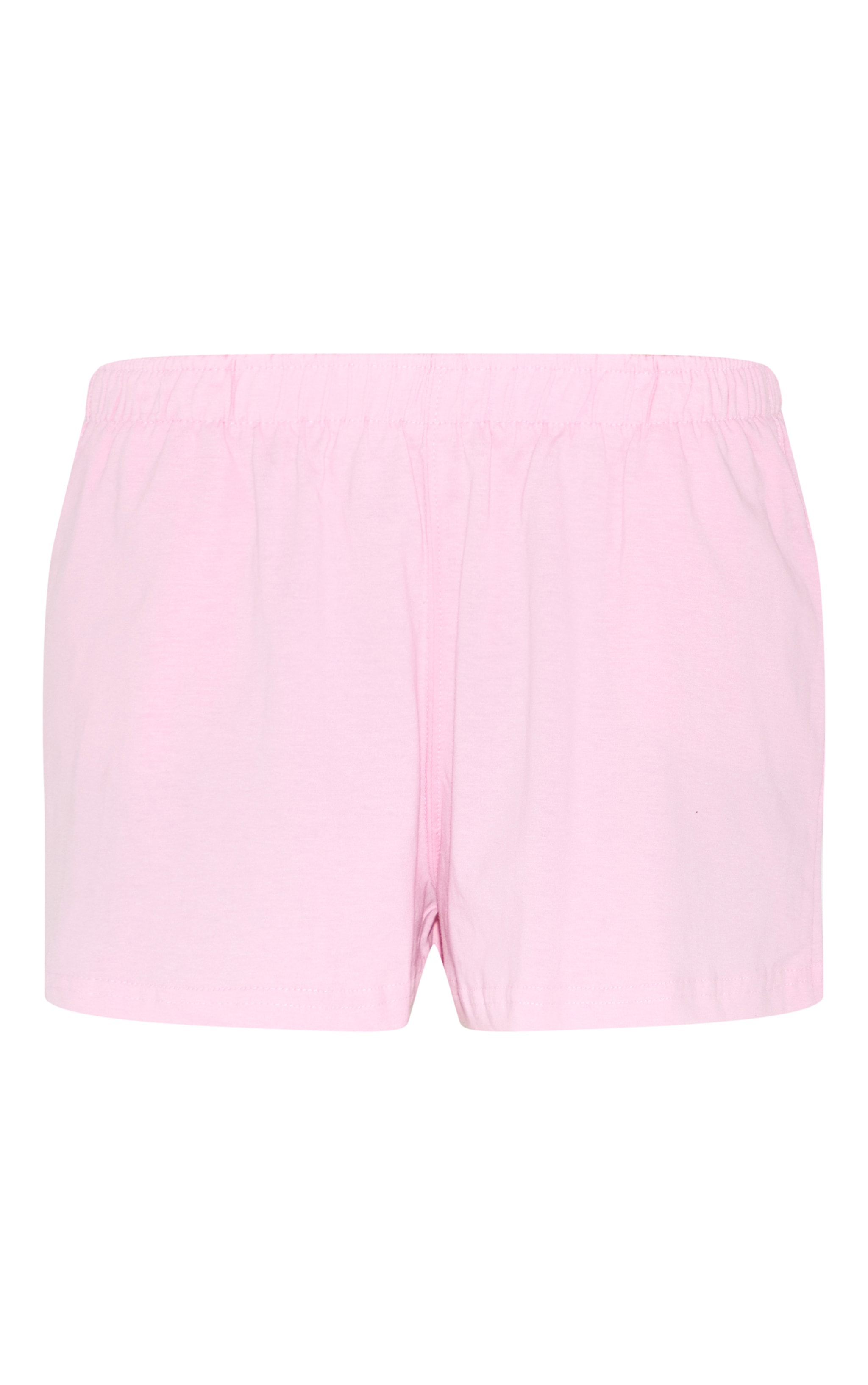 Short boxy oversize en coton rose bonbon image 6