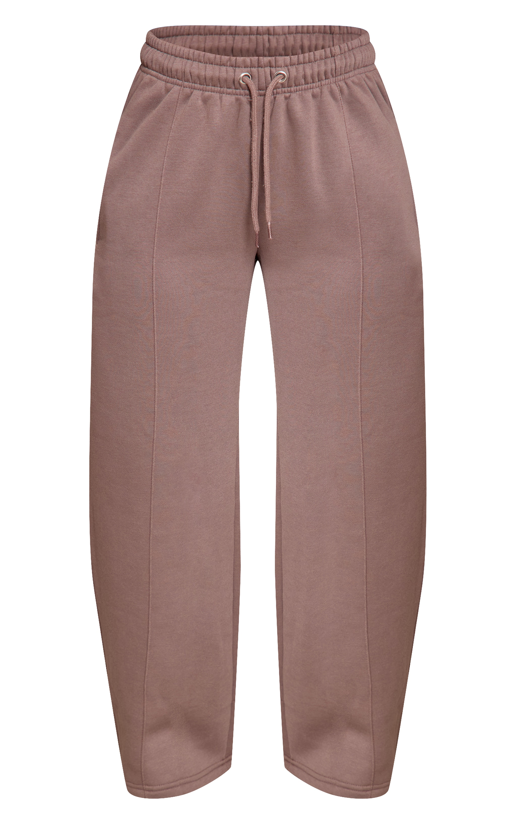 Petite Charcoal Seam Detail Straight Leg Sweatpants image 5