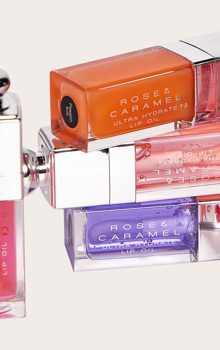 Rose And Caramel Lip Oil - Passion Fruit image 2