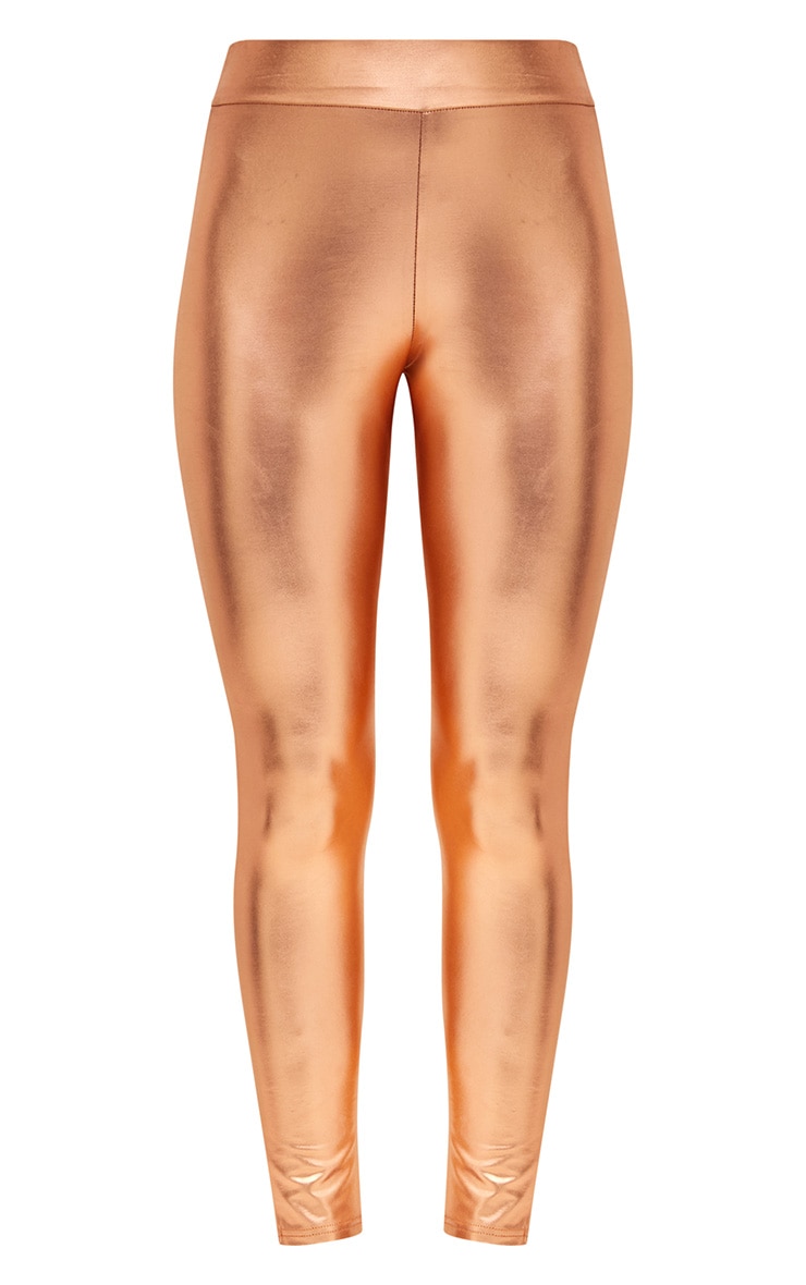 Gold Metallic Disco Leggings. Shop the range of leggings & hosiery