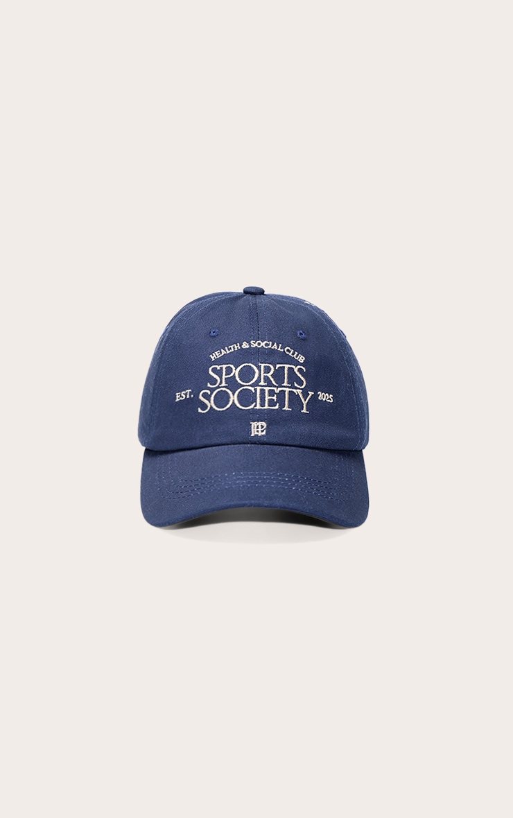 Navy Sports Society Cap image 2