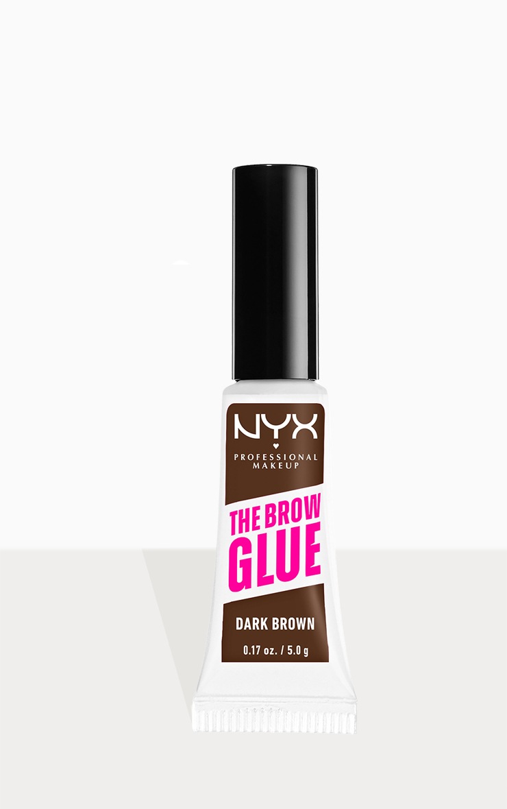 NYX PMU Colle à sourcils Instant Styler Dark Brown PrettyLittleThing FR