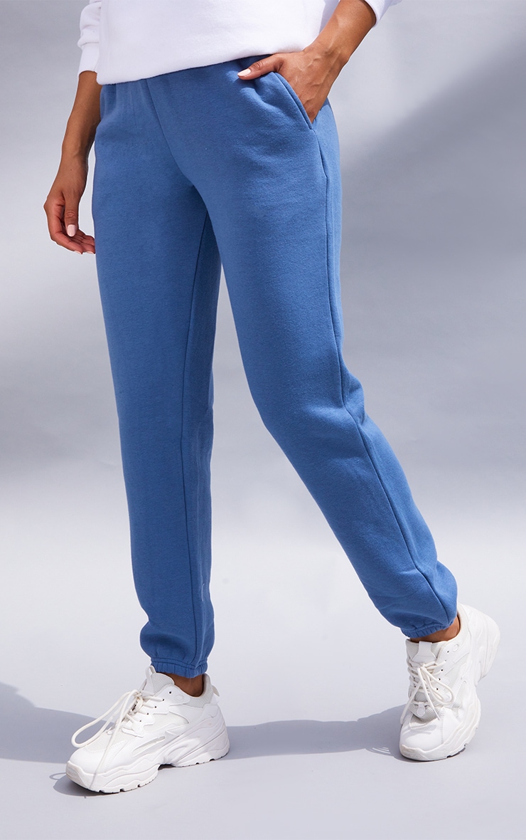Dusty Blue Sweat Pant Sweatpants PrettyLittleThing UAE
