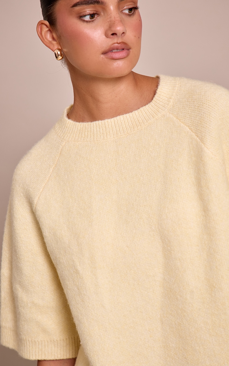 Lemon Soft Knit T-shirt image 4