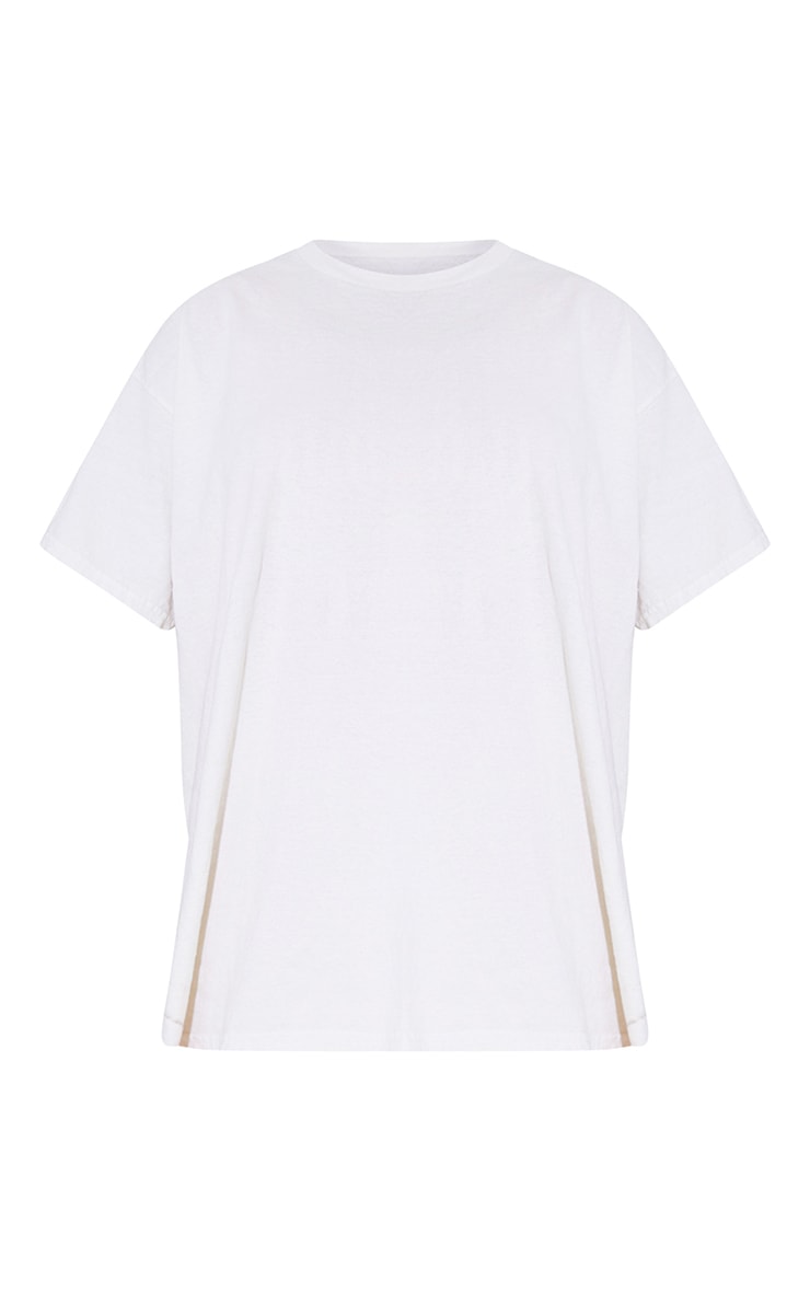 Cream Good Things Bubble Print Washed T Shirt image 5