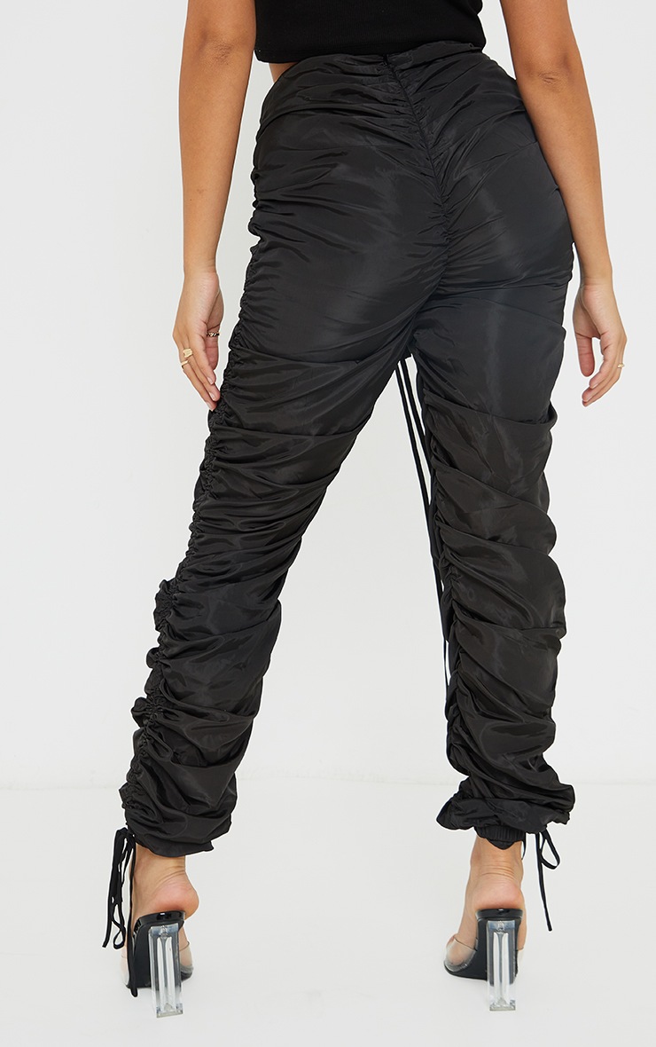 ruched cargo pants