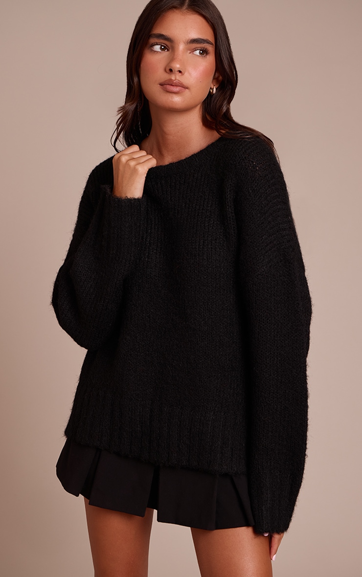 Tall Pull De Noël Oversize Noir À Noeuds | Tall | PrettyLittleThing FR Tall Pull De Noël Oversize Noir À Noeuds | Tall | PrettyLittleThing FR