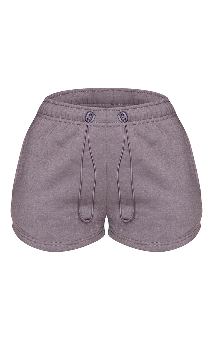 Short en sweat gris anthracite à cordons ajustables image 5