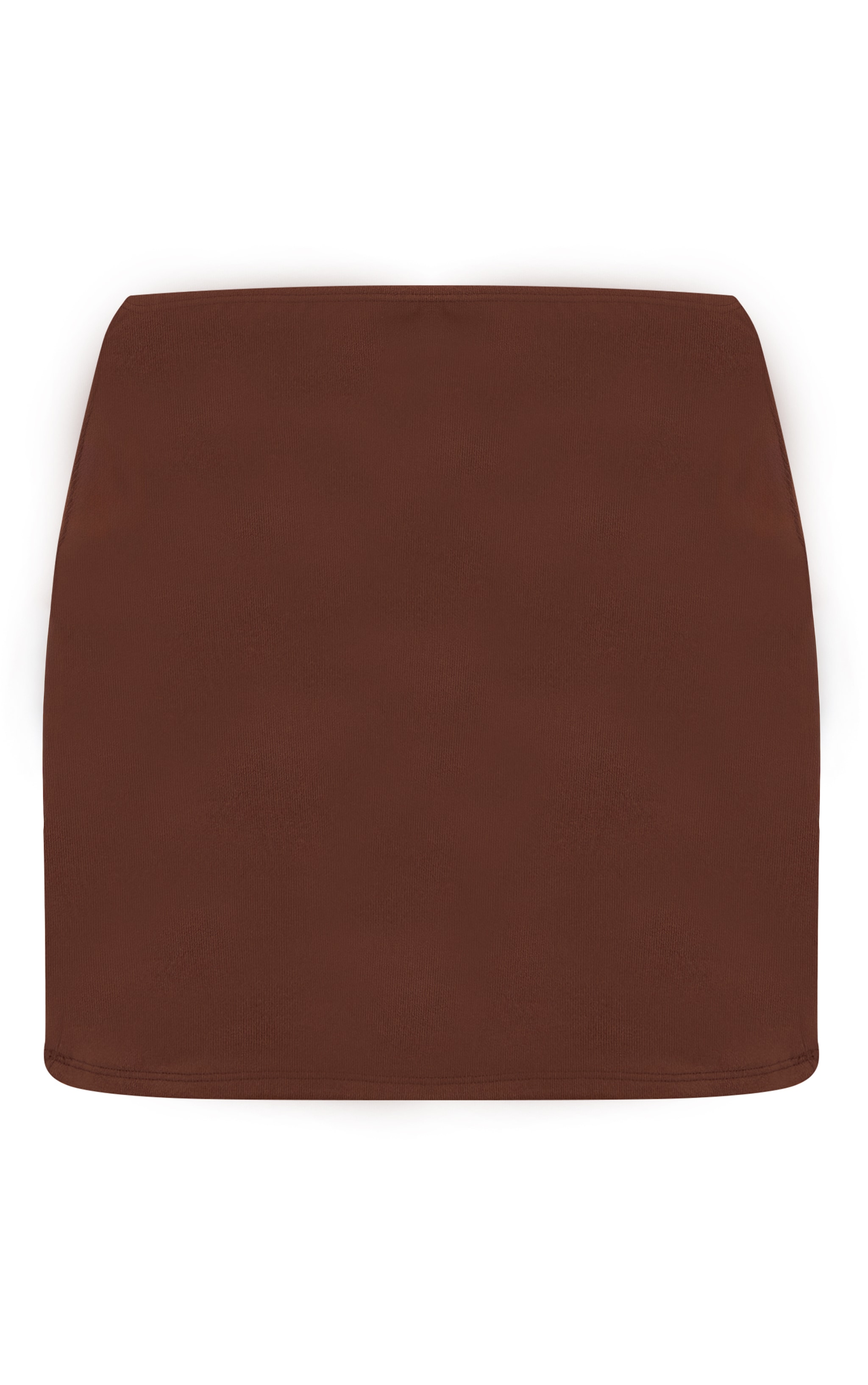 Petite Chocolate Soft Touch Mini Skirt  image 6