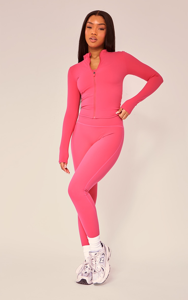 Raspberry Sculpt Jacket image 3