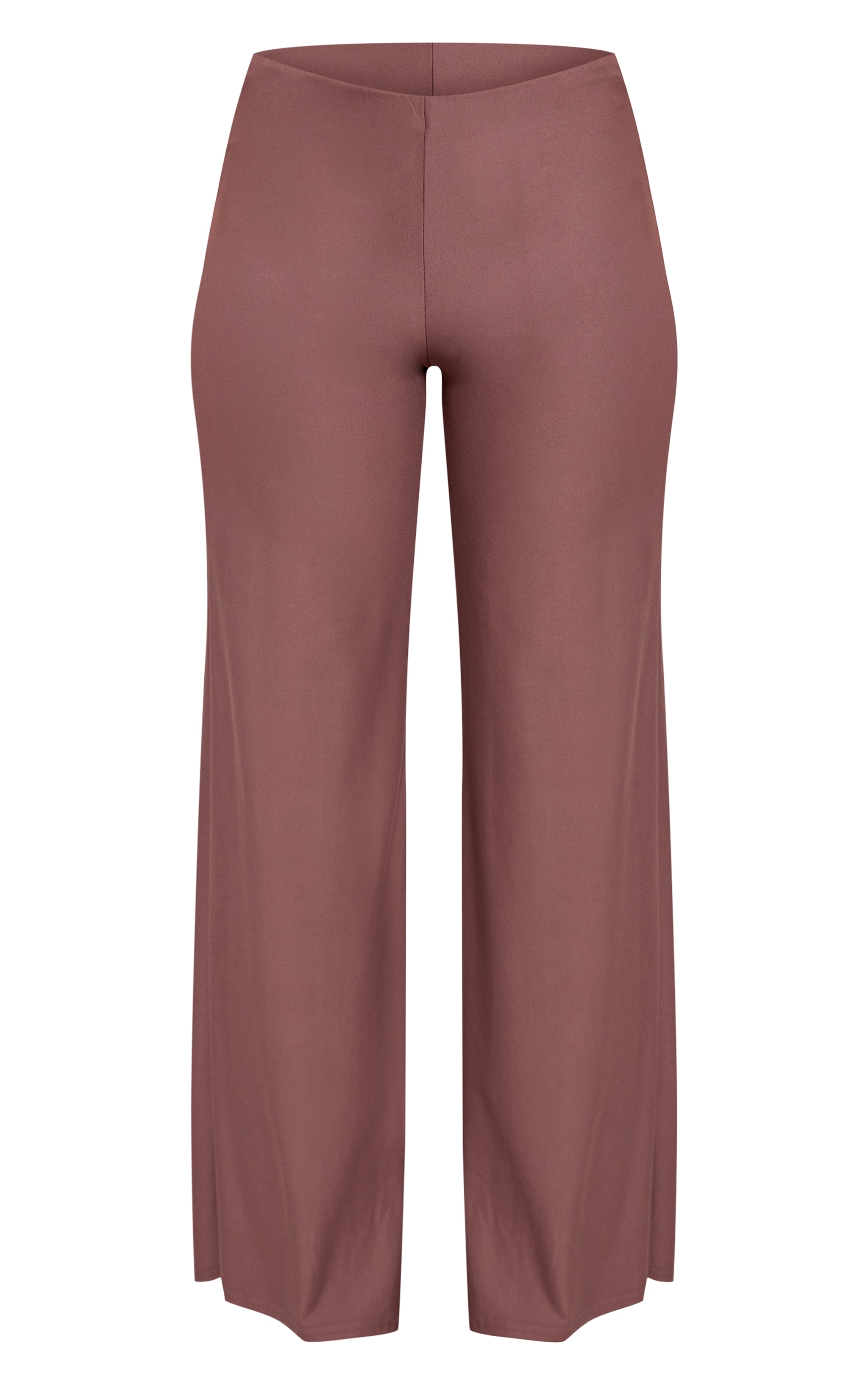 Mocha Soft Touch Straight Leg Trousers image 5