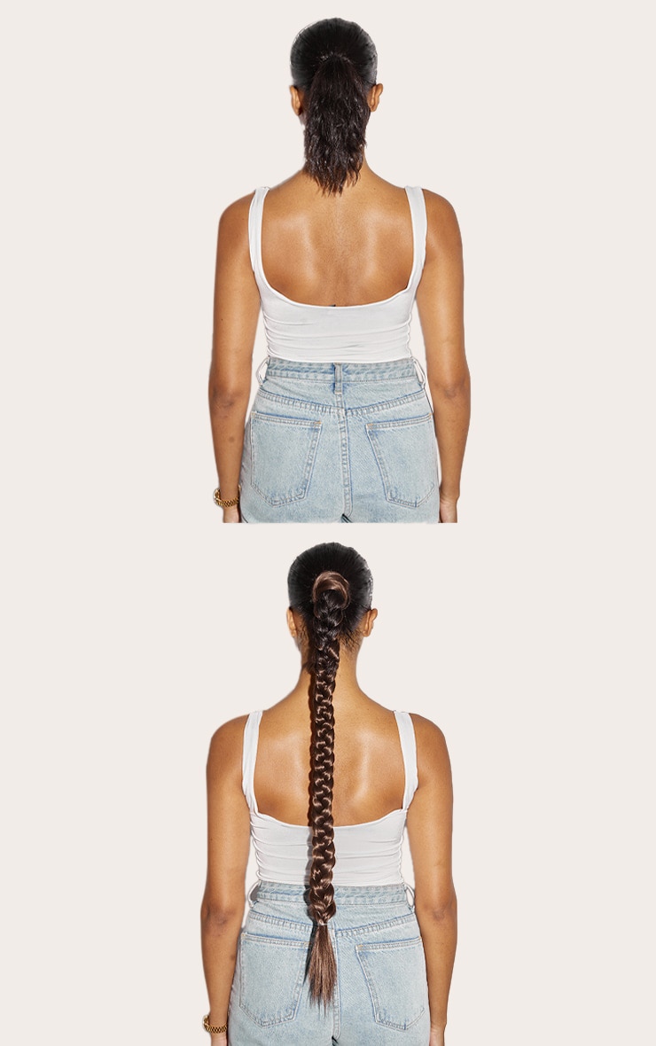 LullaBellz Extra AF 34'' Hair Braid Choc Brown image 4