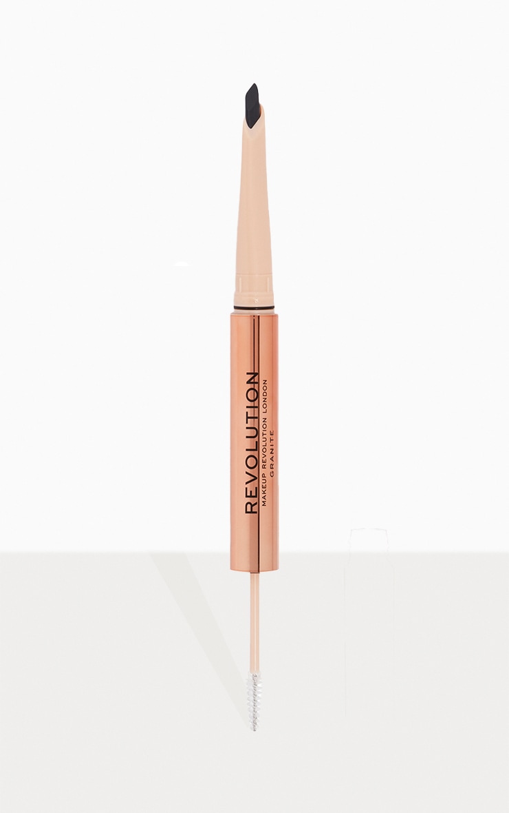 Makeup Revolution Duo pour sourcils Fluffy Brow Filter Granite image 1