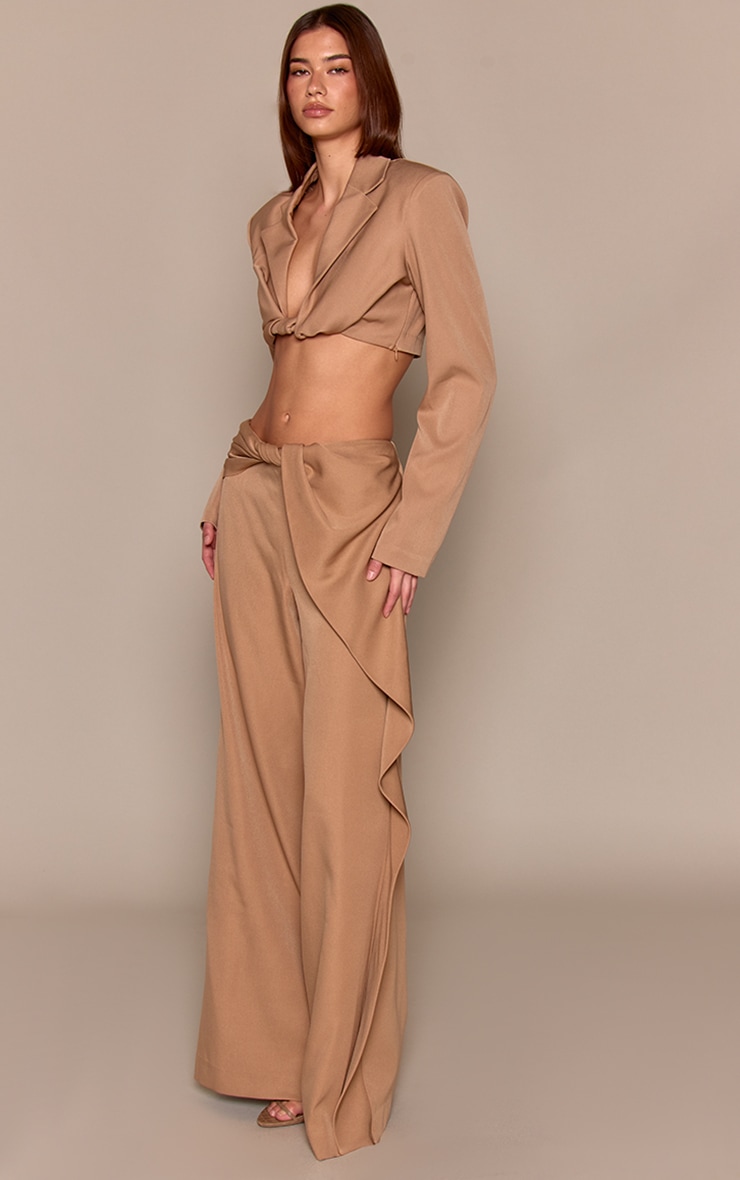 Mocha Twist Detail Pants image 2