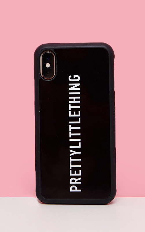 PRETTYLITTLETHING - Coque noire pour iPhone 7