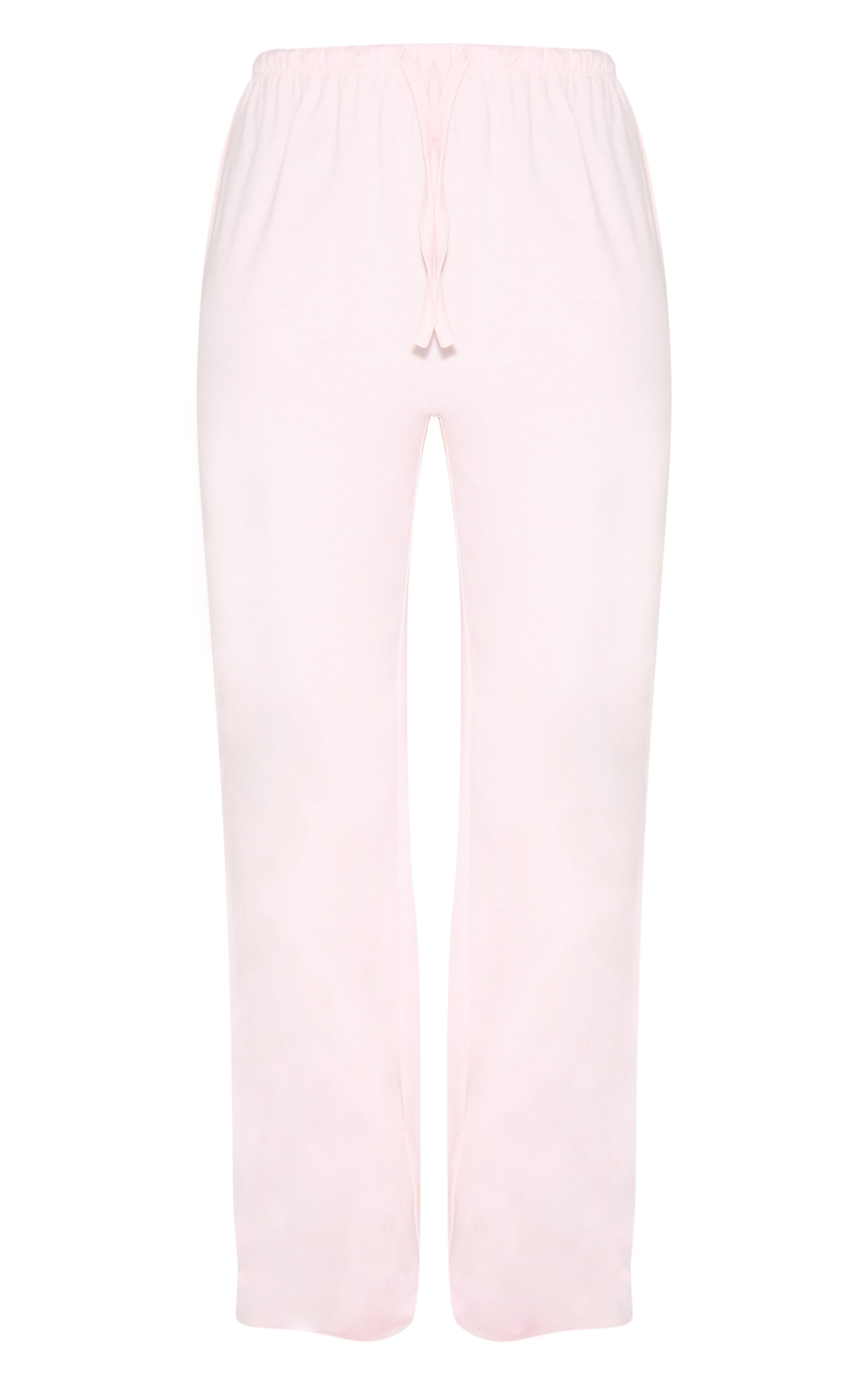 Baby Pink Jersey Wide Leg Pj Bottoms image 5