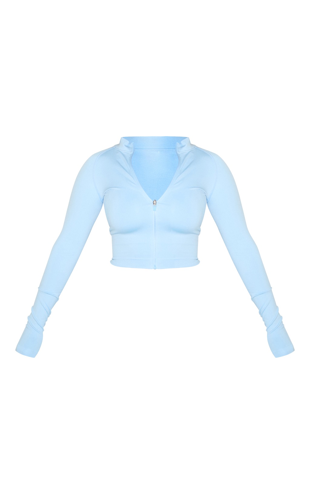 Shape Sky Blue Seamless Active Zip Through Jacket | Shape ...