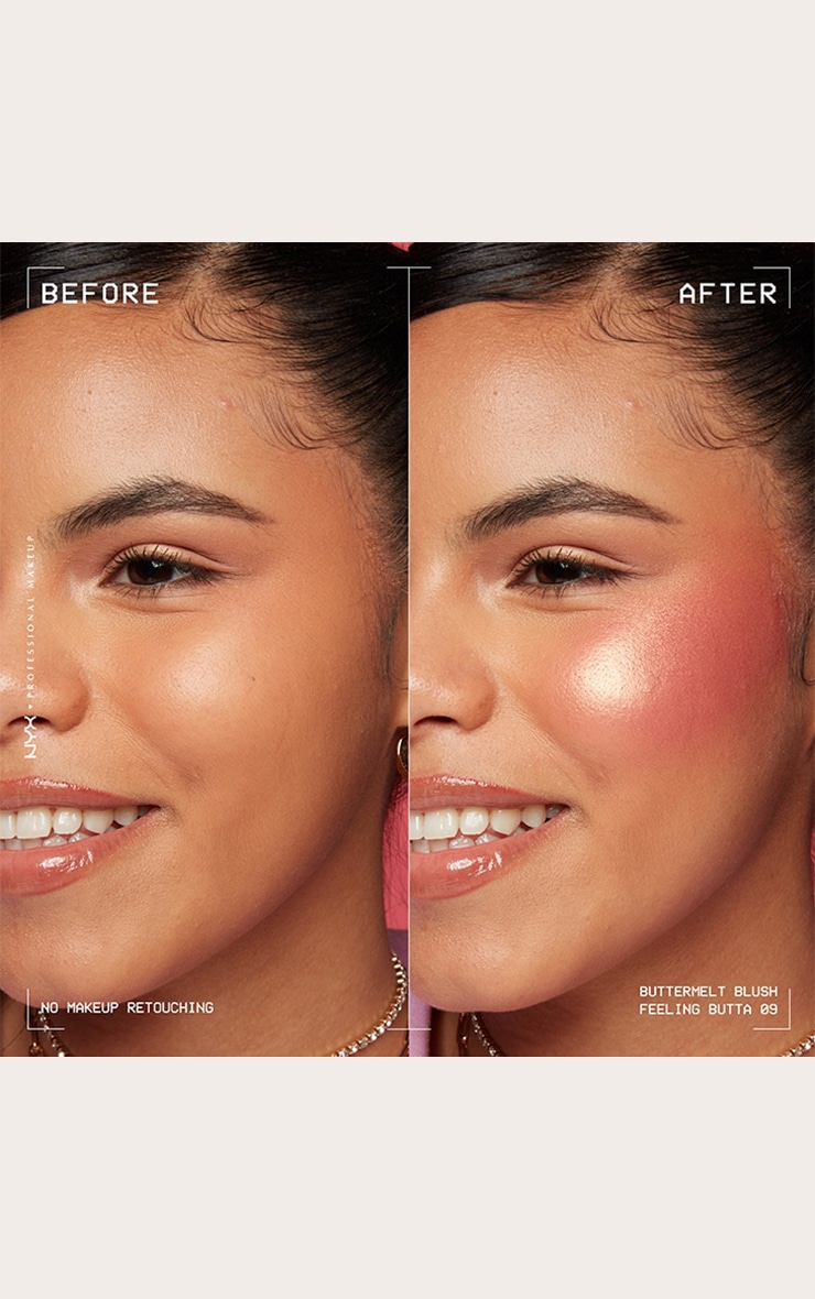 NYX PMU Buttermelt Blush - Feeling Butta image 3