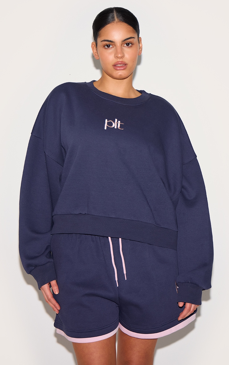 Plus Navy Plt Sweatshirt image 1