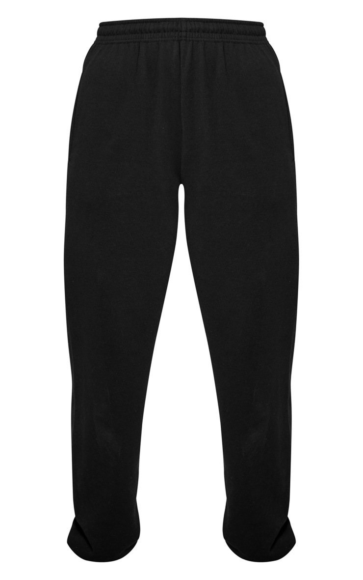 all black track pants