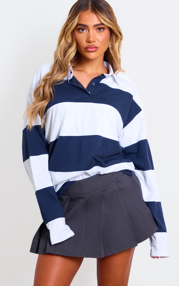 Suede Box Pleat Mini Skirt