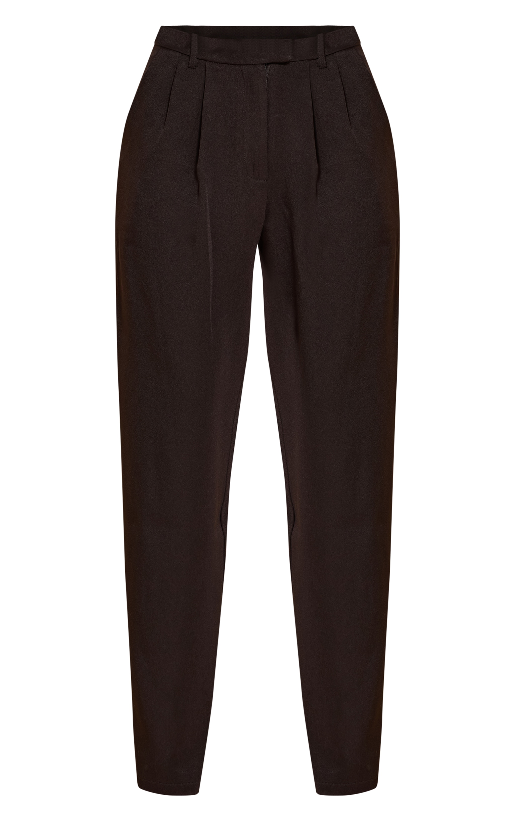 Petite Black Wide Leg Tailored Pants image 5