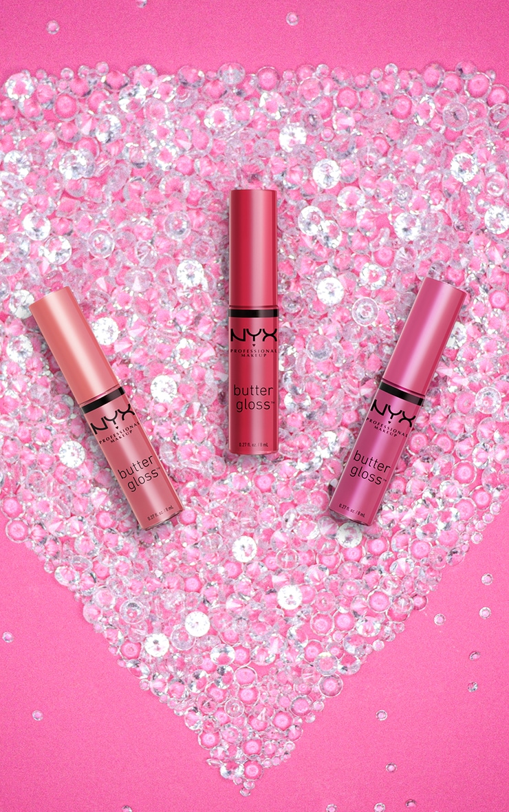NYX PMU Diamonds & Ice Please Butter Gloss Nude Lip Trio 02