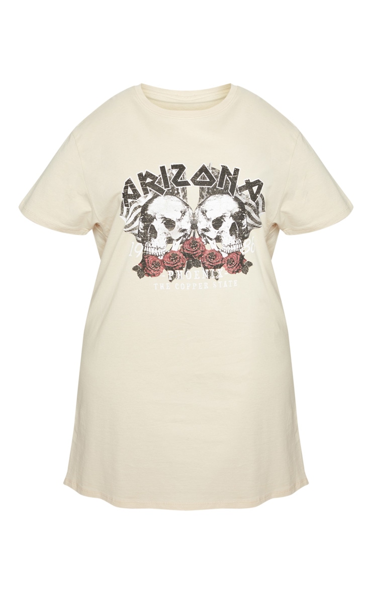 Plus Stone Arizona T Shirt Dress image 3