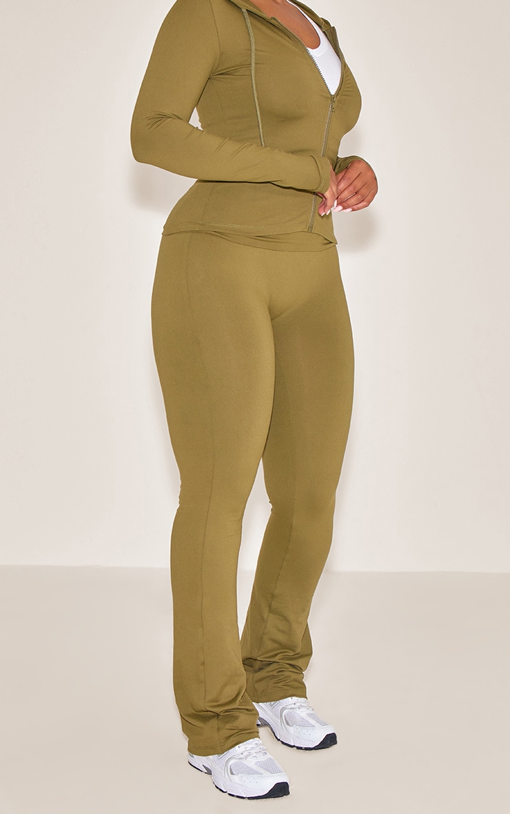 Shape OLIVE Sculpted Fold over Waist Flare Pants image 2