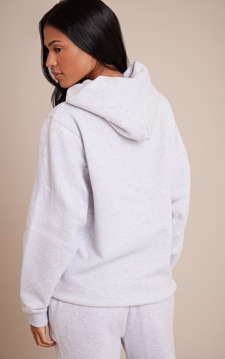 Tall Hoodie pullover oversize gris cendré image 2