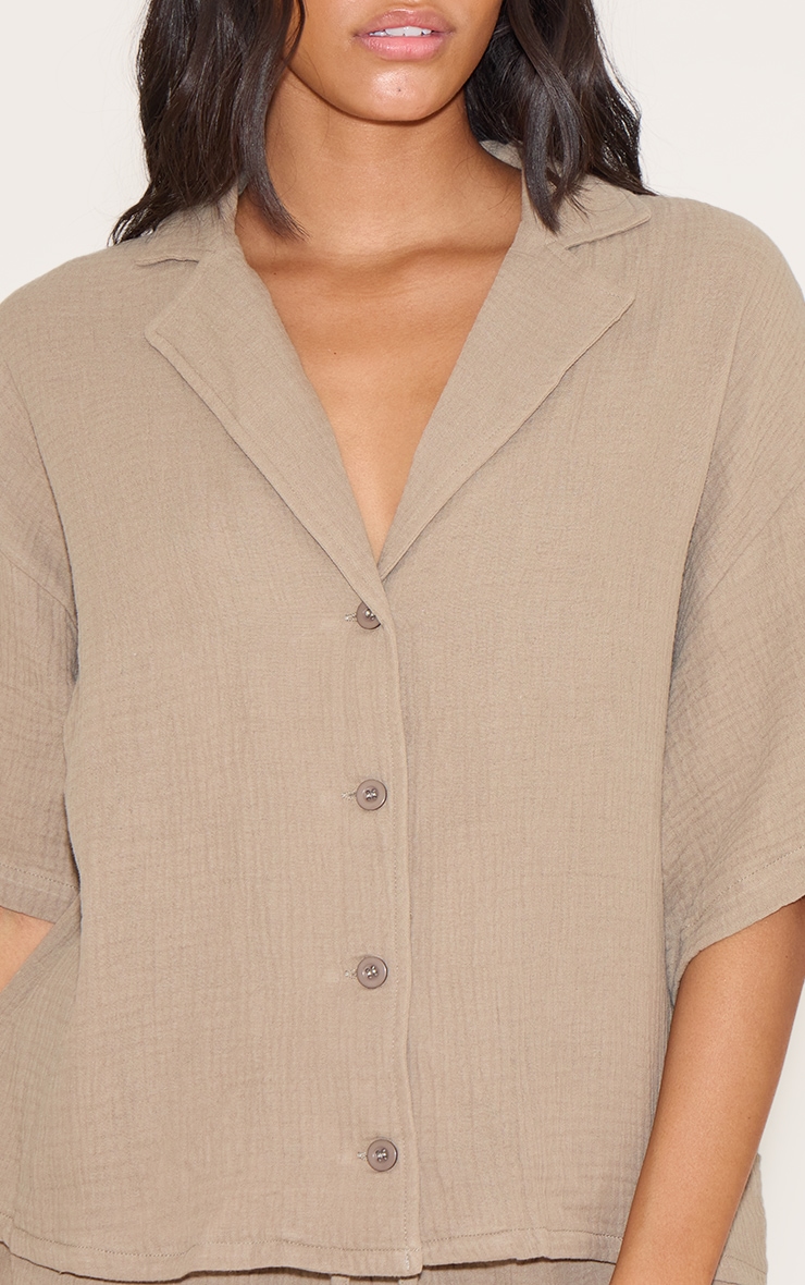 Clay Woven Short Sleeve Shirt image 4