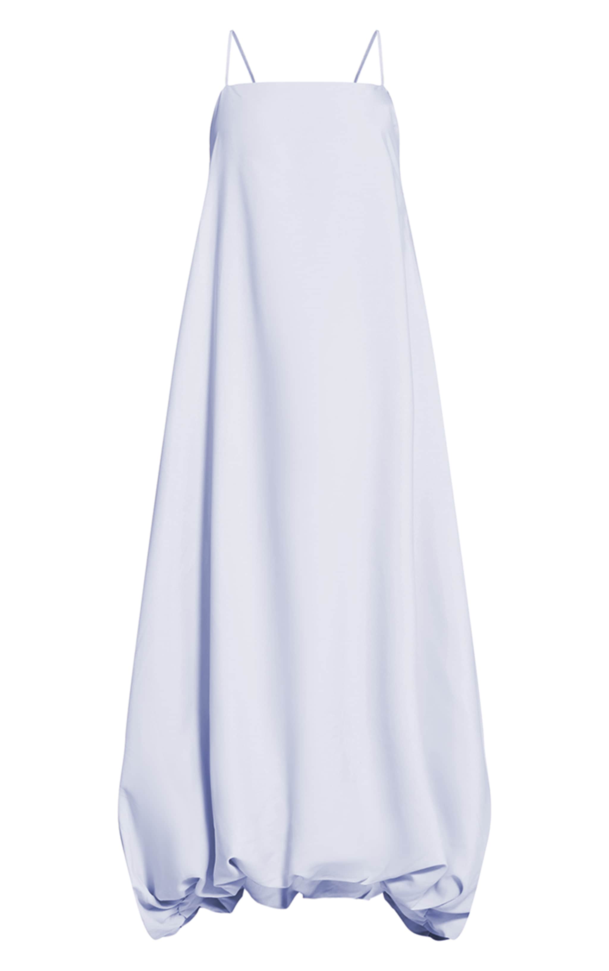 Tall Light Blue Strappy Floaty Maxi Dress image 5