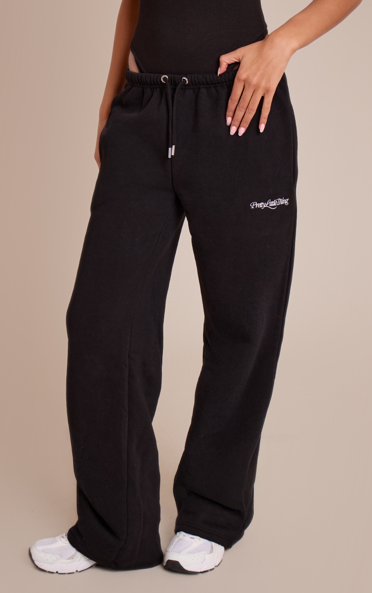 Jogger grand noir Prettylittlething large image 2