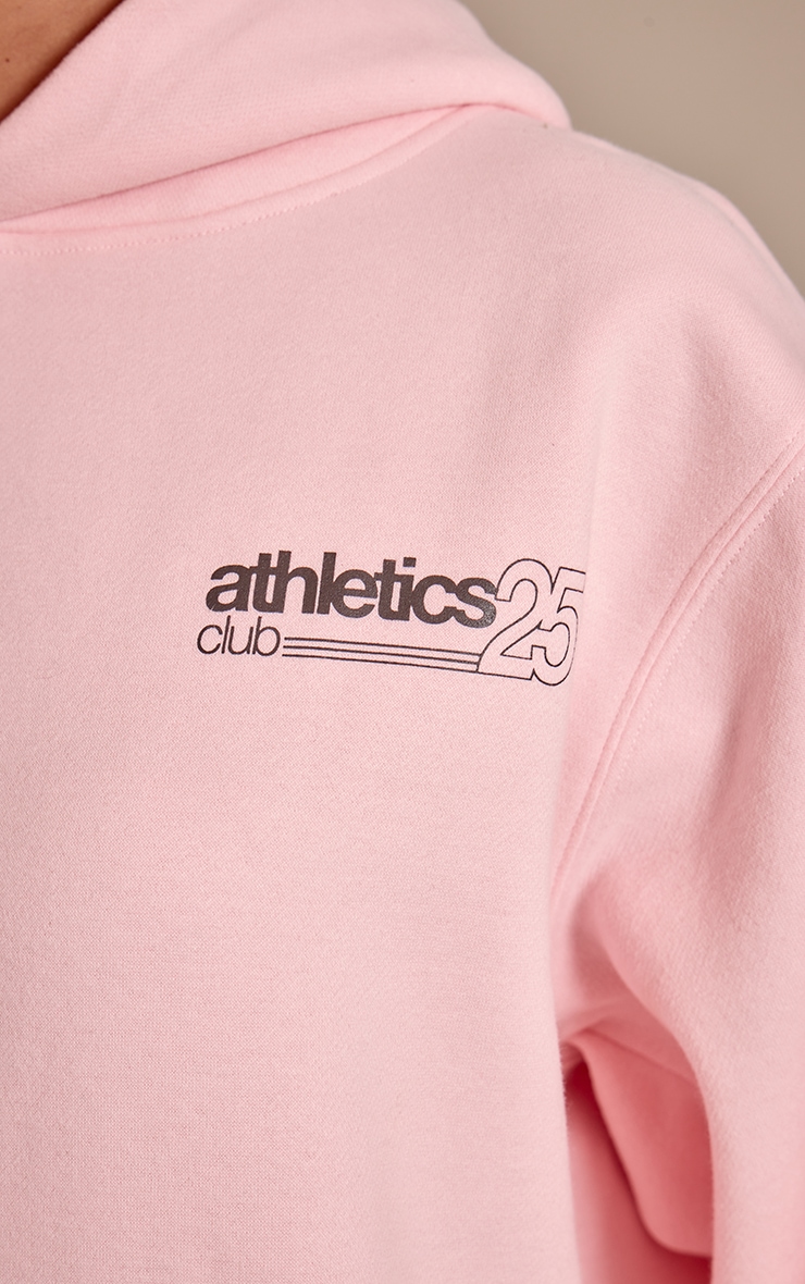 Pink Athletics 25 Cotton Fleece Oversized Pull Over Hoodie image 4