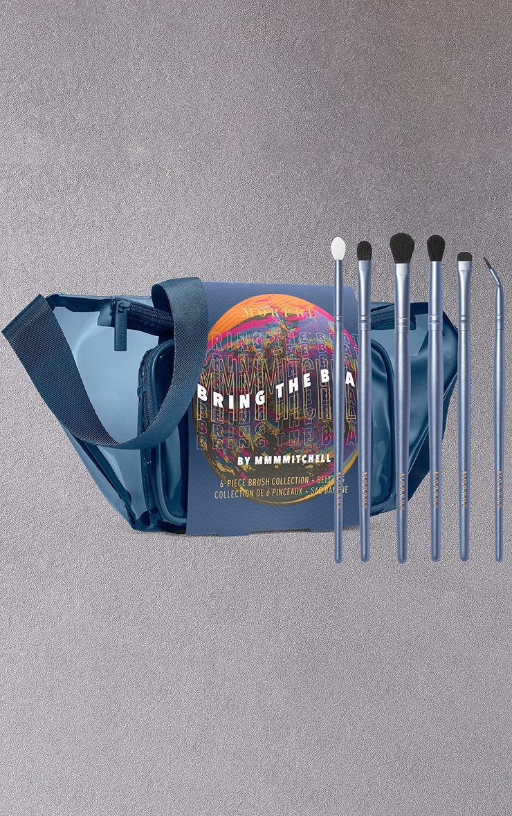 Morphe - Collection de 6 pinceaux + pochette Bring The Beat MMMMitchell