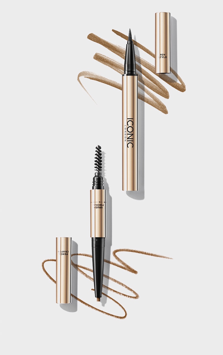 Iconic London Triple Precision Brow Definer Ash Blonde image 2