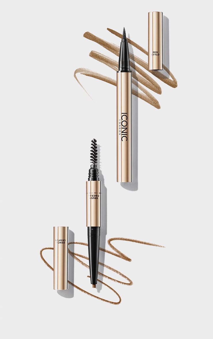 Iconic London Triple Precision Brow Definer Ash Blonde image 2