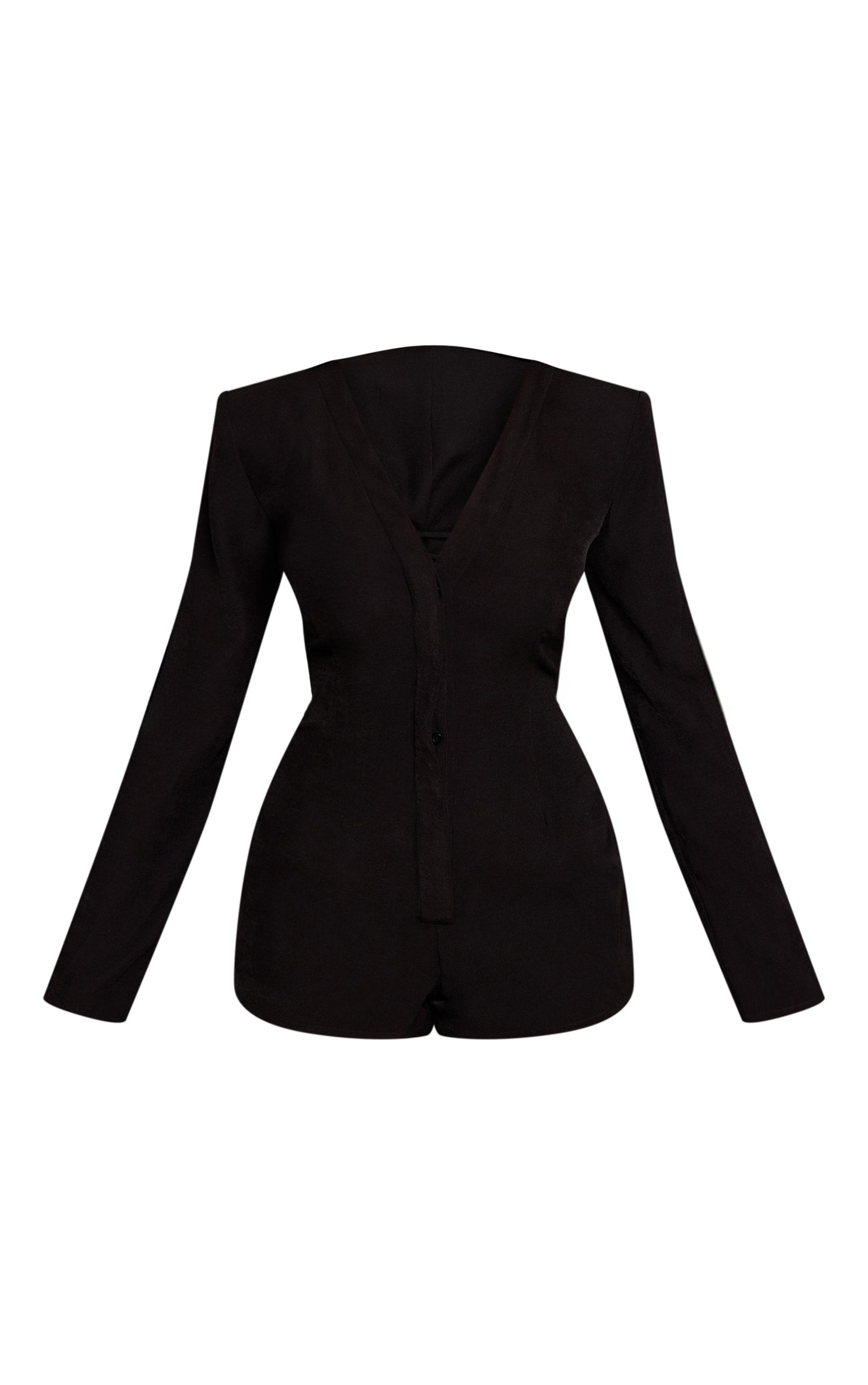 Shape Combishort tissé noir à épaulettes image 5