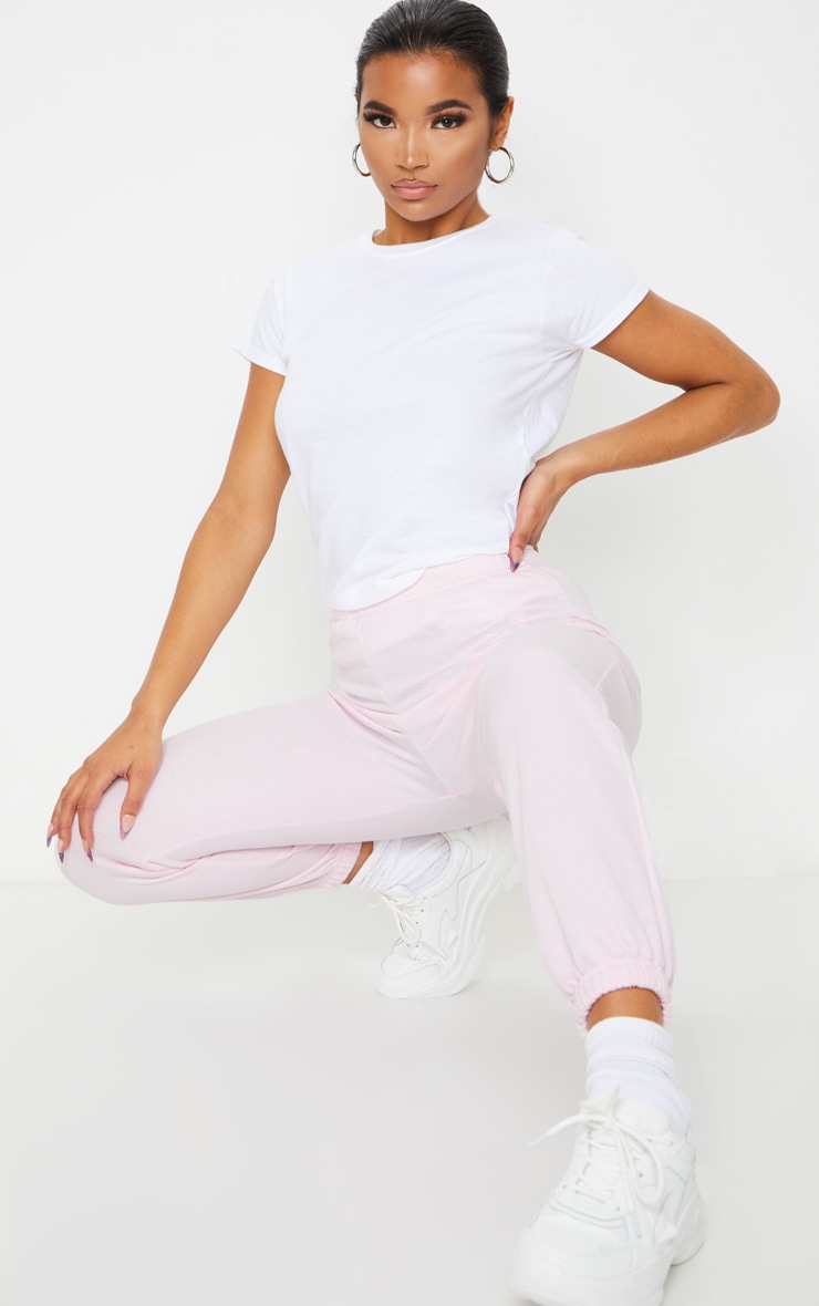 Pastel Pink Casual Jogger