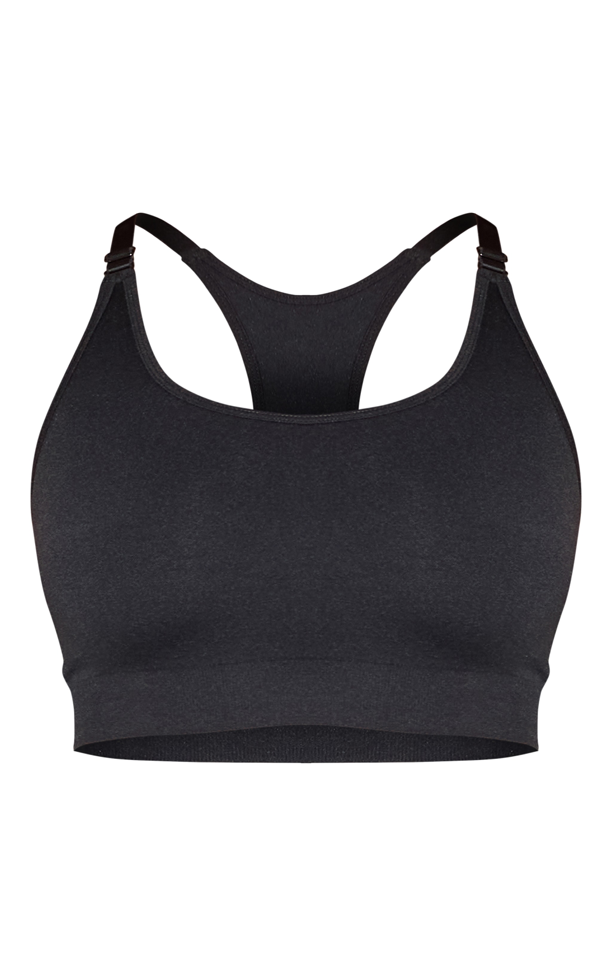 Shape Black Seamless Active Cupped Sports Bra image 5