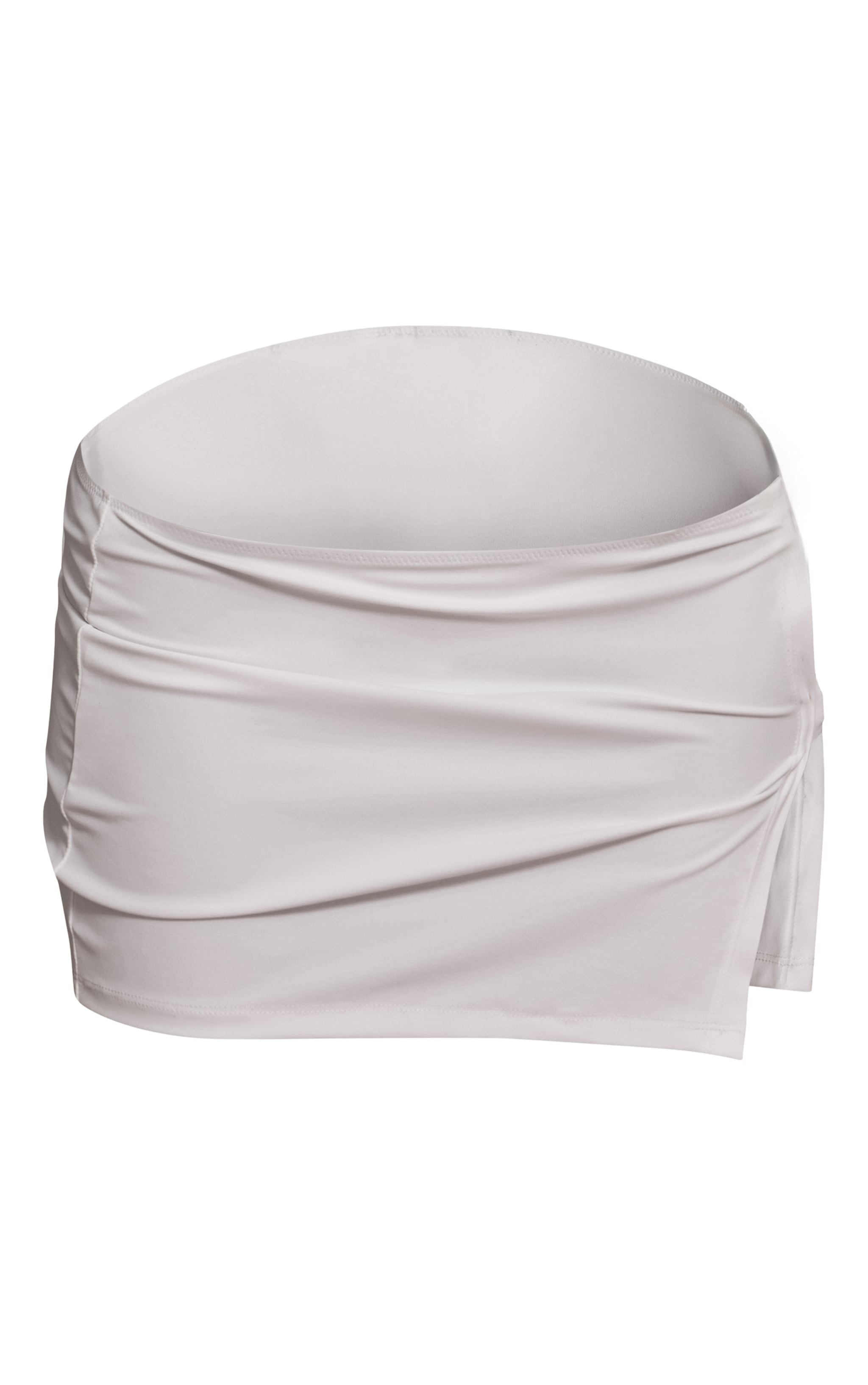 White Resin Trim Mini Beach Skirt image 6