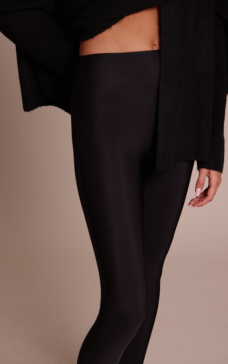 Coal Polyamide Leggings image 4