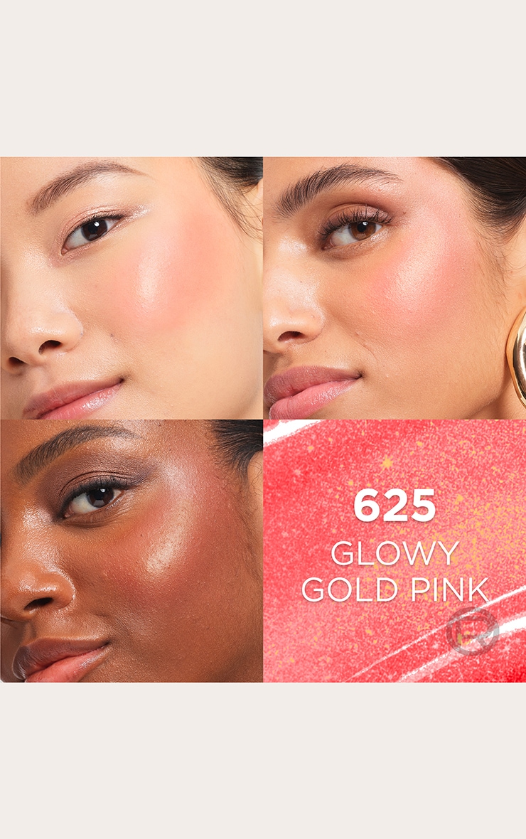 L'Oréal Paris Lumi Le Liquid Blush 625 Glowy Gold Pink image 3