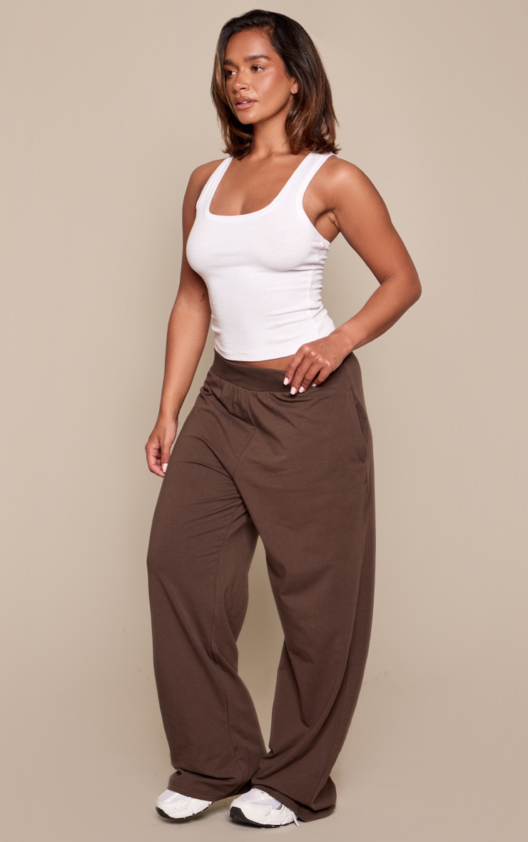 Shape Chocolate Straight Leg Pants image 3