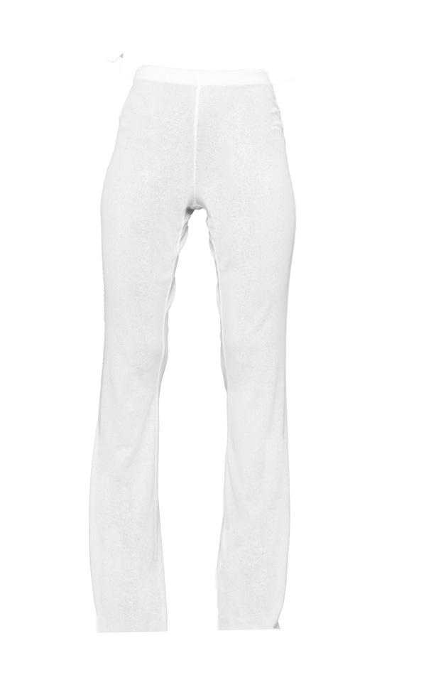 Brushed Flared V-waist Sports Tight Trousers main image 0