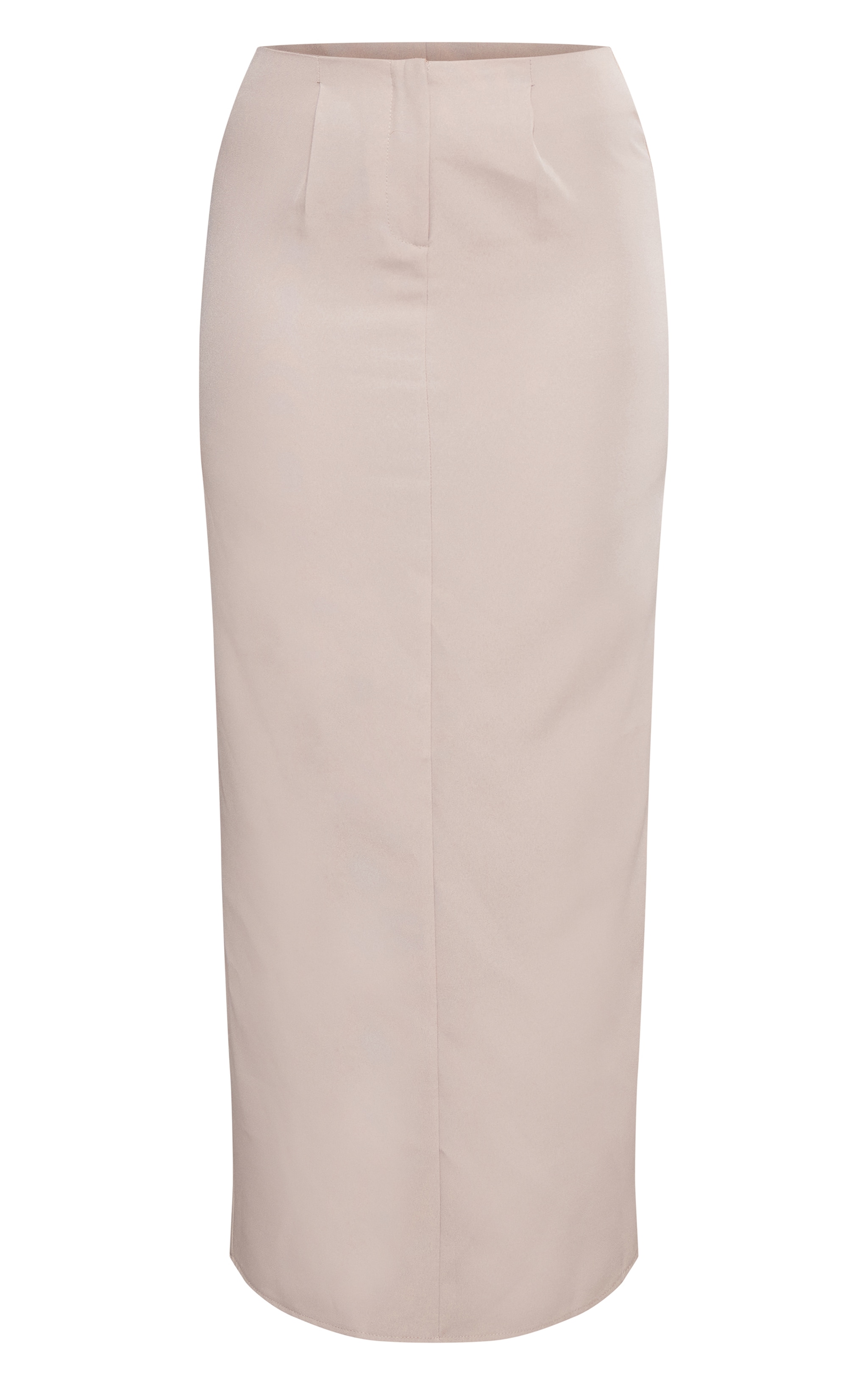 Stone Woven Tailored Maxi Skirt image 5
