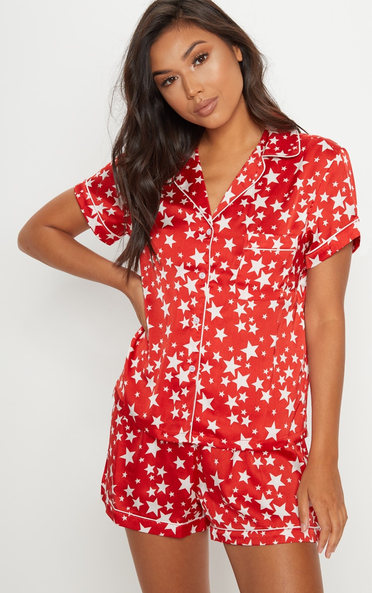 Red star pyjamas clearance