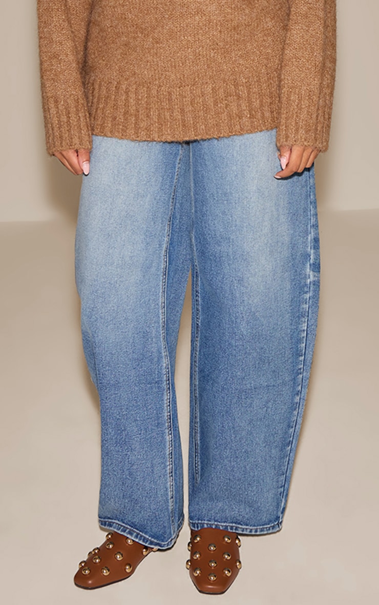 Tan Dome Stud Slip On Mules