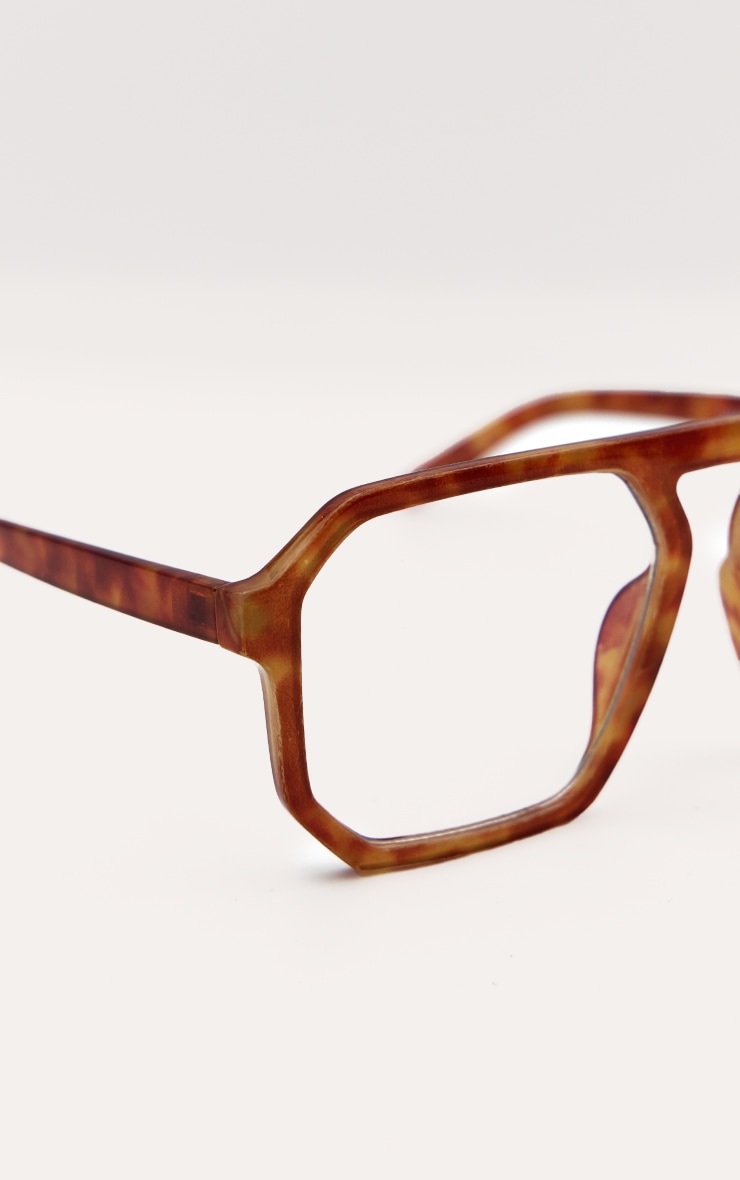 Honey Tort Oversized Aviator Blue Light Readers image 3